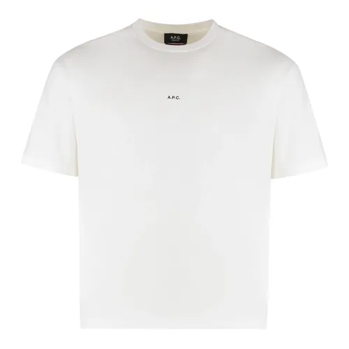 A.p.c. - Tops > T-Shirts - White - A.p.c. - Modalova