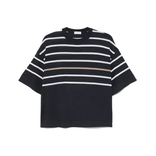 Tops > T-Shirts - - Brunello Cucinelli - Modalova