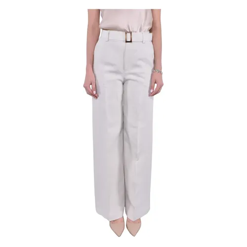 Trousers > Wide Trousers - - Woolrich - Modalova