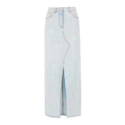 Skirts > Denim Skirts - - Msgm - Modalova