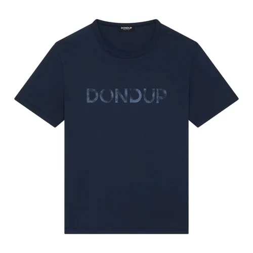 Dondup - Tops > T-Shirts - Blue - Dondup - Modalova