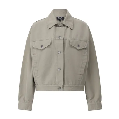 Jackets > Denim Jackets - - A.p.c. - Modalova