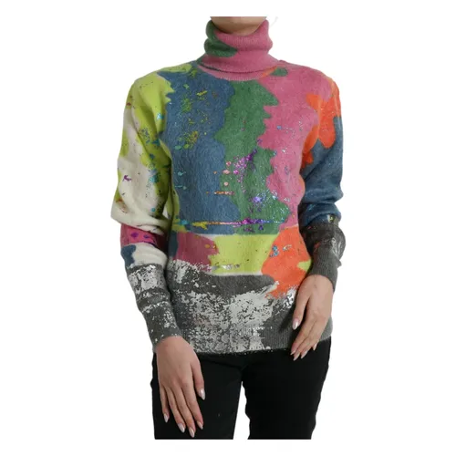 Knitwear > Turtlenecks - - Dolce & Gabbana - Modalova