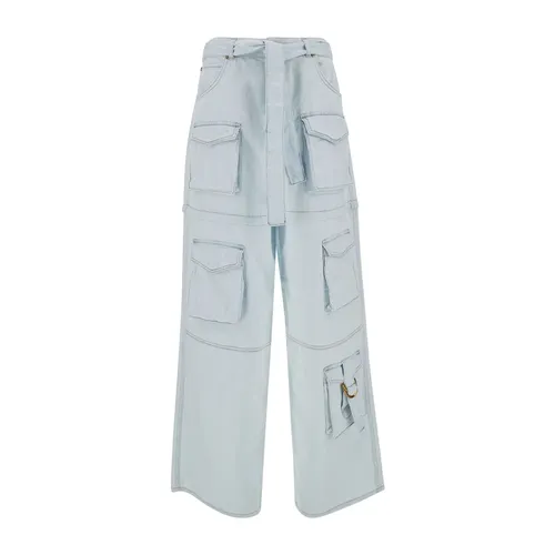 Pinko - Jeans > Wide Jeans - Blue - Pinko - Modalova