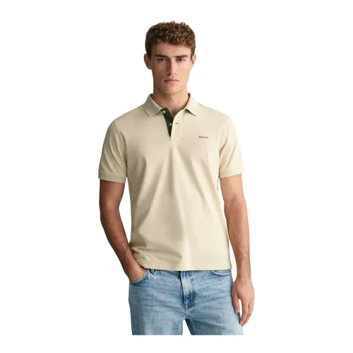 Gant - Tops > Polo Shirts - Beige - Gant - Modalova