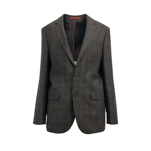 Hugo - Jackets > Blazers - Gray - Hugo - Modalova