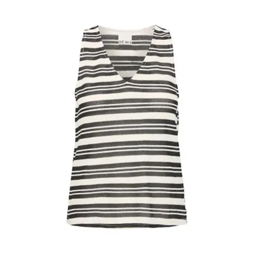 Tops > Sleeveless Tops - - Ichi - Modalova