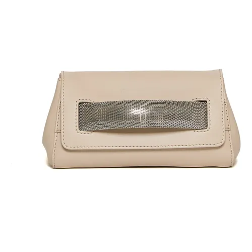 Orciani - Bags > Clutches - Beige - Orciani - Modalova