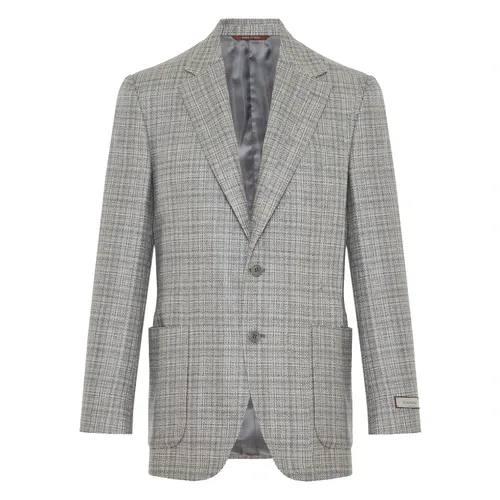 Canali - Jackets > Blazers - Gray - Canali - Modalova