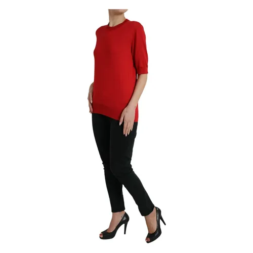 Knitwear > Round-neck Knitwear - - Dolce & Gabbana - Modalova