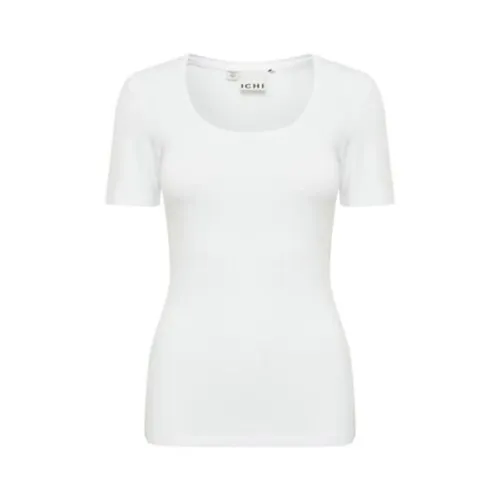 Ichi - Tops > T-Shirts - White - Ichi - Modalova