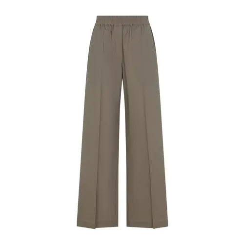 Trousers > Wide Trousers - - Brunello Cucinelli - Modalova