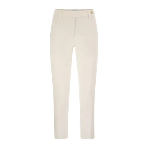 Trousers > Cropped Trousers - - Brunello Cucinelli - Modalova