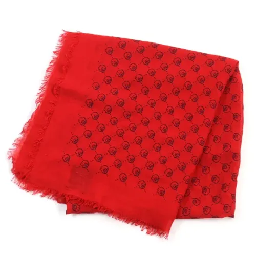 Pre-owned > Pre-owned Accessories > Pre-owned Scarves - - Gucci Vintage - Modalova