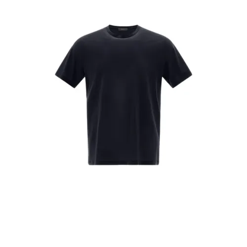 Herno - Tops > T-Shirts - Blue - Herno - Modalova