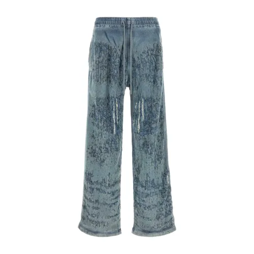 Trousers > Wide Trousers - - Diesel - Modalova