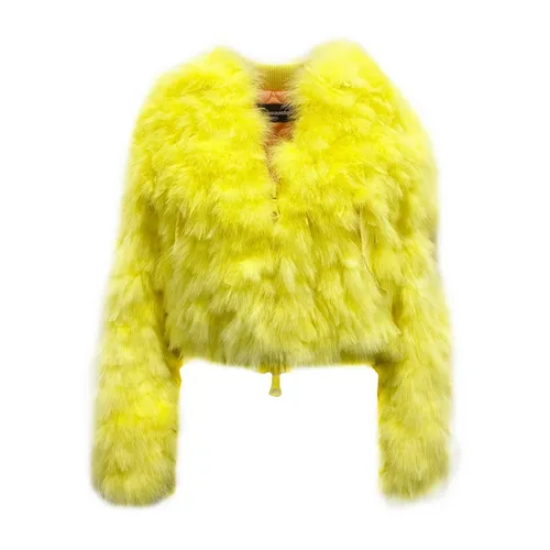 Jackets > Faux Fur & Shearling Jackets - - Dsquared2 - Modalova