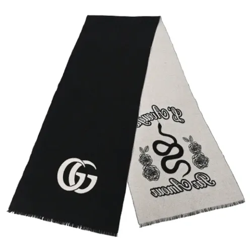 Pre-owned > Pre-owned Accessories > Pre-owned Scarves - - Gucci Vintage - Modalova