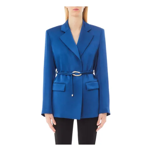 Liu Jo - Jackets > Blazers - Blue - Liu Jo - Modalova