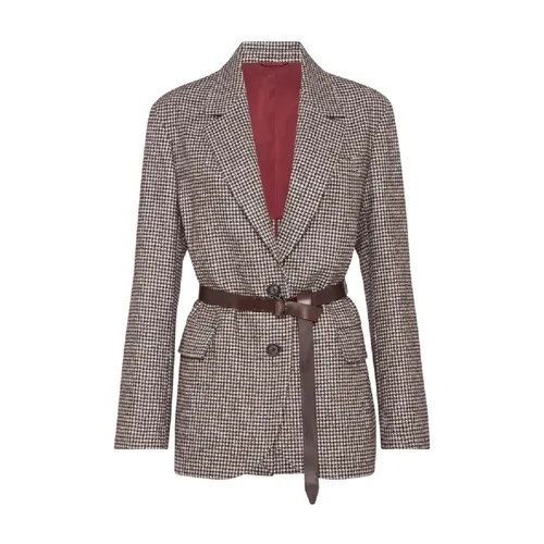 Jackets > Blazers - - Brunello Cucinelli - Modalova