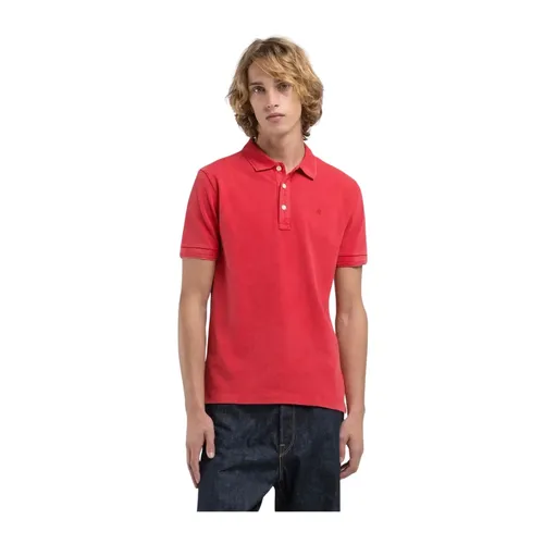 Replay - Tops > Polo Shirts - Red - Replay - Modalova