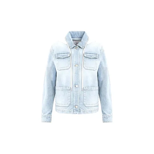 Jackets > Denim Jackets - - Moncler - Modalova