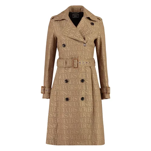 Coats > Trench Coats - - Versace - Modalova