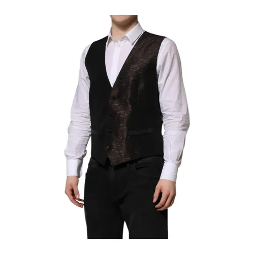 Suits > Suit Vests - - Dolce & Gabbana - Modalova