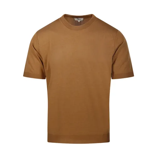 Altea - Tops > T-Shirts - Brown - Altea - Modalova