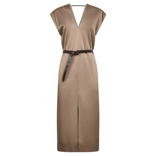 Dresses > Day Dresses > Midi Dresses - - Brunello Cucinelli - Modalova