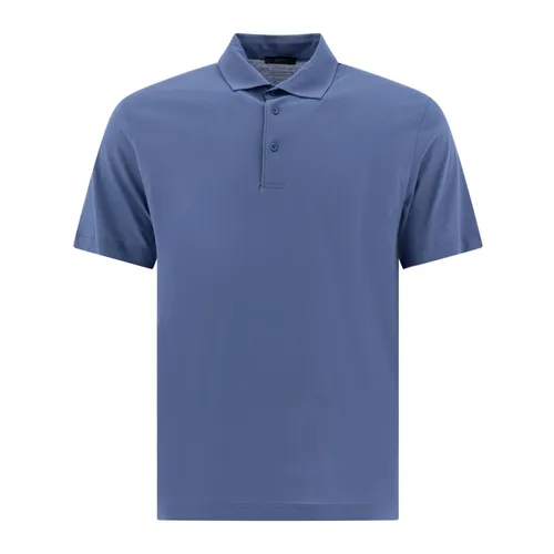 Herno - Tops > Polo Shirts - Blue - Herno - Modalova