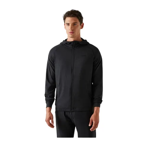 Sweatshirts & Hoodies > Zip-throughs - - Guess - Modalova