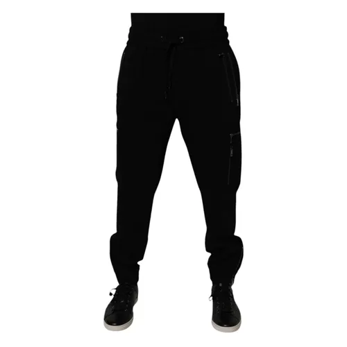 Trousers > Sweatpants - - Dolce & Gabbana - Modalova