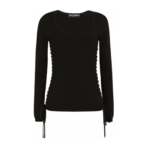 Knitwear > Round-neck Knitwear - - Dolce & Gabbana - Modalova