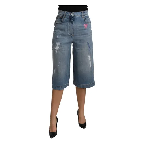 Shorts > Denim Shorts - - Dolce & Gabbana - Modalova