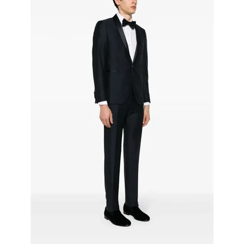 Suits > Suit Sets > Single Breasted Suits - - Tagliatore - Modalova