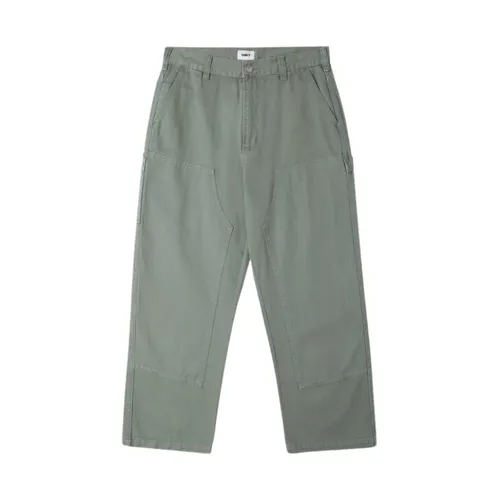 Trousers > Straight Trousers - - Obey - Modalova