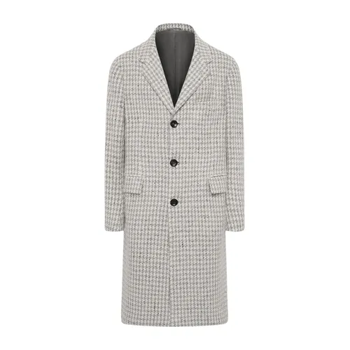 Coats > Single-Breasted Coats - - Kiton - Modalova