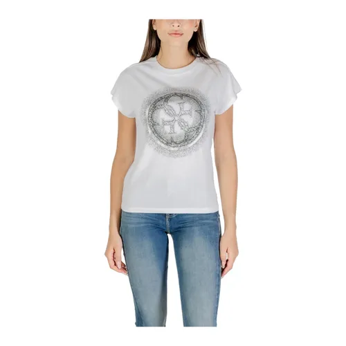 Guess - Tops > T-Shirts - White - Guess - Modalova