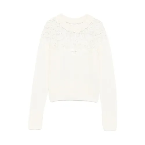 Knitwear > Round-neck Knitwear - - Ermanno Scervino - Modalova