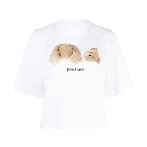 Tops > T-Shirts - - Palm Angels - Modalova