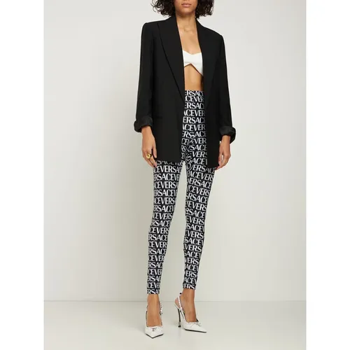 Trousers > Leggings - - Versace - Modalova