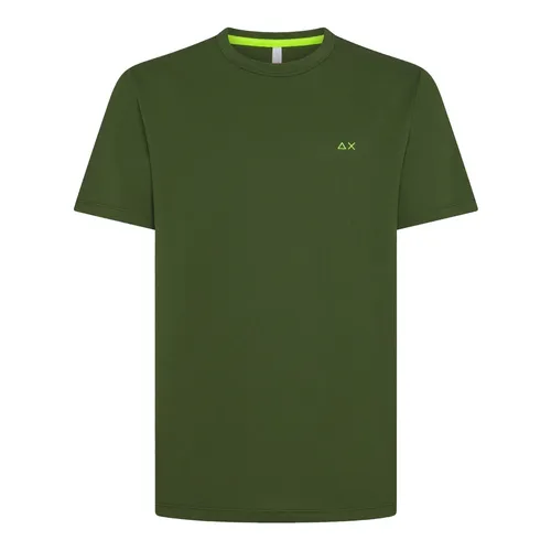 Sun68 - Tops > T-Shirts - Green - Sun68 - Modalova