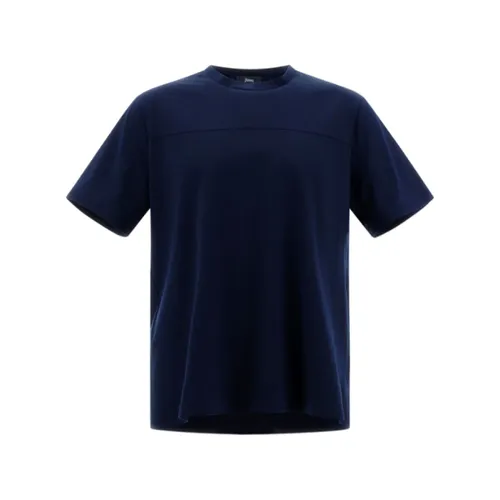 Herno - Tops > T-Shirts - Blue - Herno - Modalova