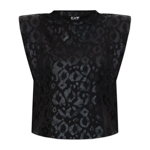 Tops > Sleeveless Tops - - Emporio Armani EA7 - Modalova