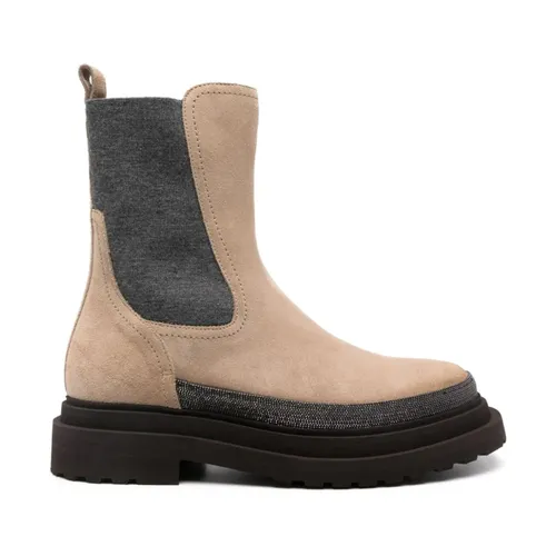 Shoes > Boots > Chelsea Boots - - Brunello Cucinelli - Modalova