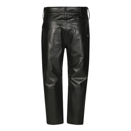 Trousers > Leather Trousers - - Dondup - Modalova