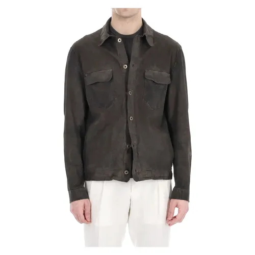 Jackets > Leather Jackets - - Salvatore Santoro - Modalova