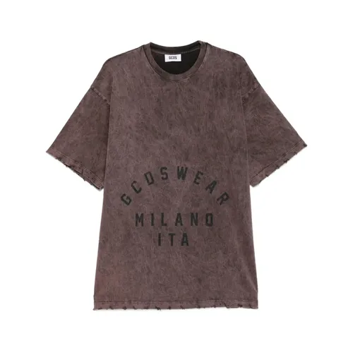 Gcds - Tops > T-Shirts - Red - Gcds - Modalova