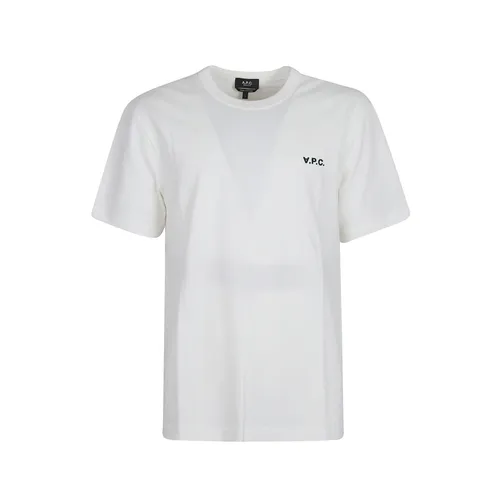 A.p.c. - Tops > T-Shirts - White - A.p.c. - Modalova